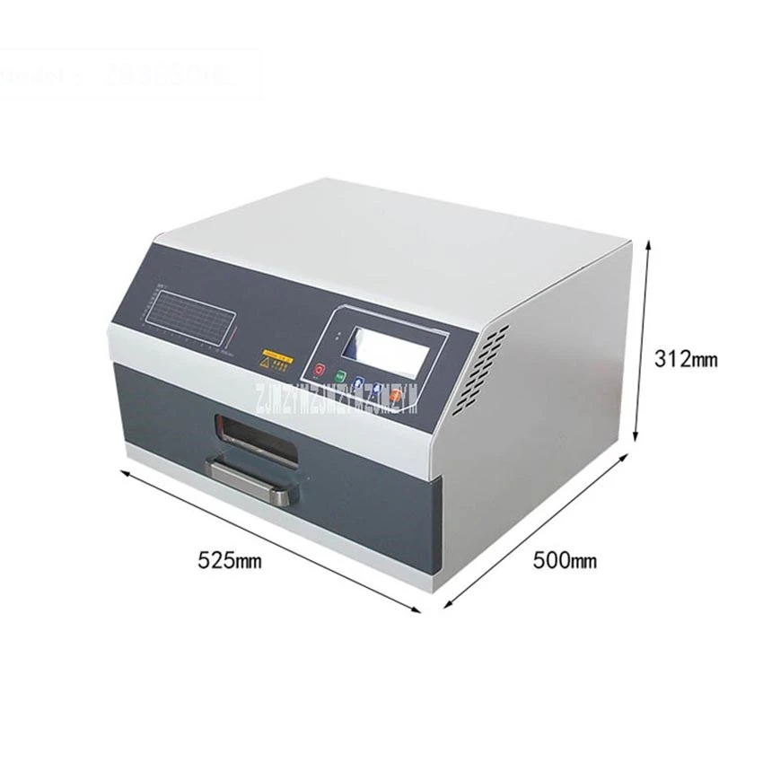 ZB3530HL Reflow Oven Infrared 3D Hot Air Soldering Machine Small 110V/220V 2400W |