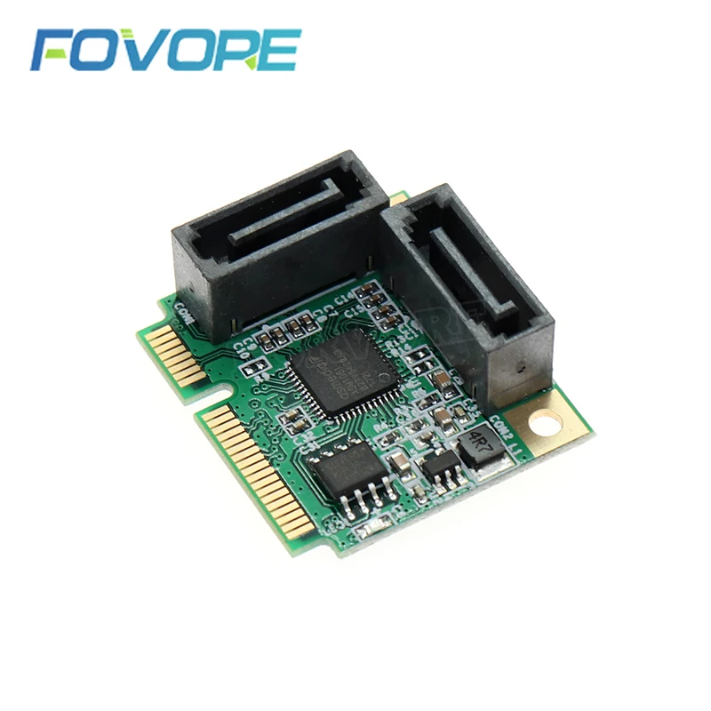 Адаптер-переходник Mini PCI-E PCI Express на SATA 3 0 адаптер для жесткого приводной