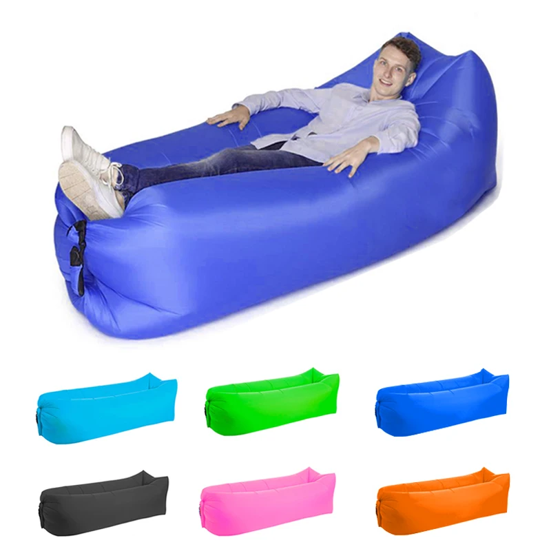 Надувной лежак для кемпинга легкий мешок отдыха на открытом воздухе спальный
