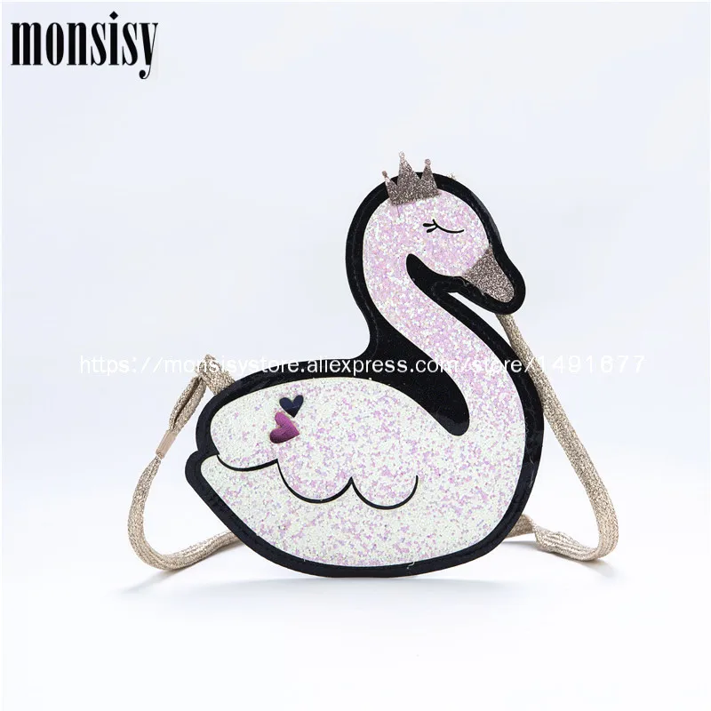 Monsisy Детский кошелек для монет сумка через плечо женская мультфильм