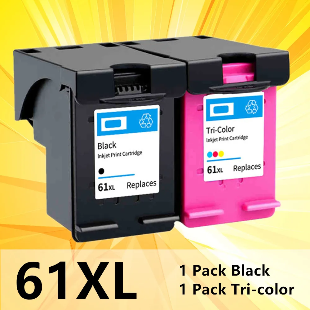 61XL чернильный картридж для HP 61 XL картриджи 1000 1010 1050 1510 2000 2050 2510 3000 3050 Envy 4500