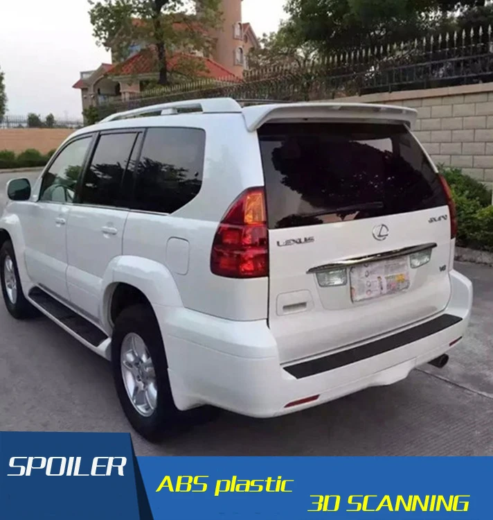 Спойлер для Lexus GX470 качественный спойлер из АБС материала заднего крыла