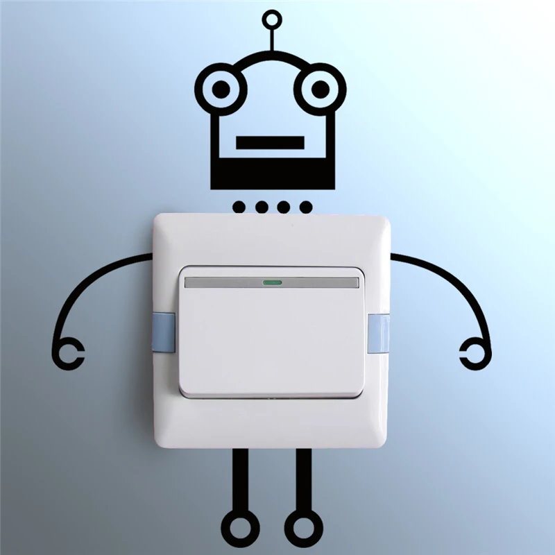 

Настенные наклейки DEOWUU роботы