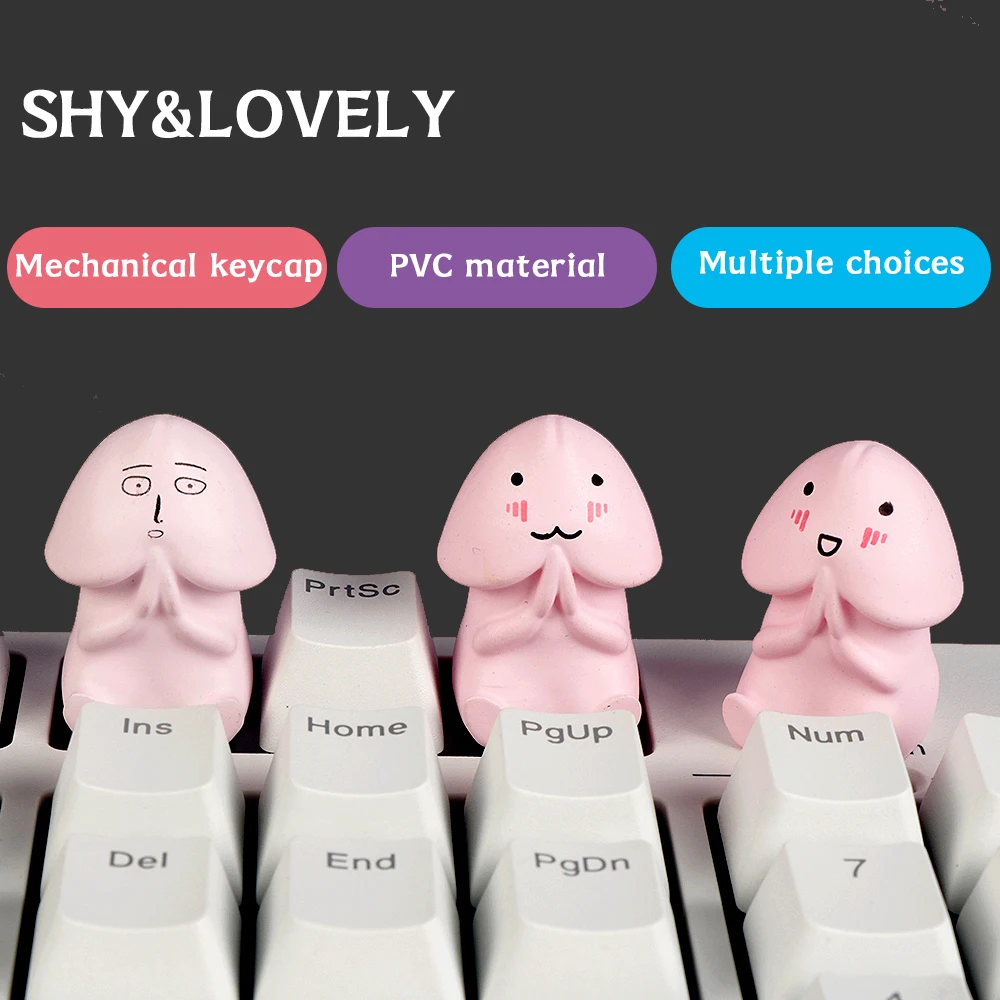 Персонализированная клавиатура розовая Милая фотомеханическая мультяшное