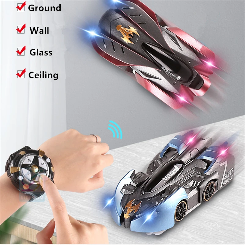 2.4G Anti Gravity Wall Climbing RC Car Electric 360 Rotating Stunt RC Car Antigravity Machine Auto Toy Cars with Remote Control