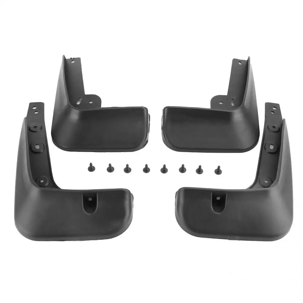 

Replacement 1 Set Useful Auto Front Rear Mudguards ABS Car Fenders Exquisite
