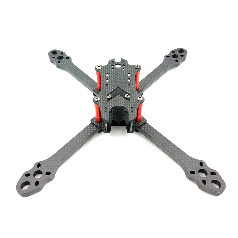 Для AlfaRC Raptor 218 мм 6 углеродное волокно 5 дюймов FPV Freestyle Stretch X Quadcopter Frame Kit RC Drone Support 5030
