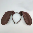 Детский обруч для волос с плюшевыми животными из мультфильмов и далматинской кожи для взрослых мальчиков и девочек, подарок на день рождения вечерние вечеринку, свадьбу, костюм для косплея