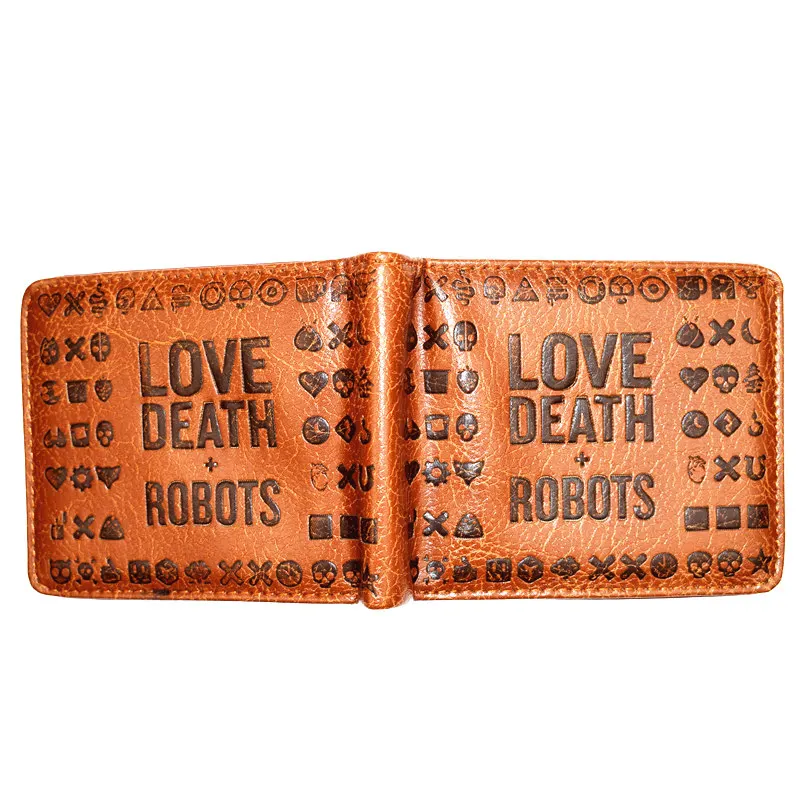 Высокое качество Marshmallow DJ/Love Death& Robots кошельки для молодых мужчин с карманом для монет - Цвет: YM82303