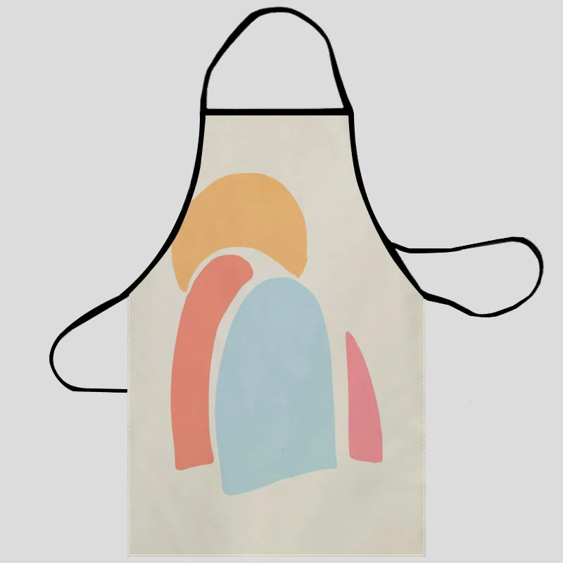 

Фартук Кухонный с абстрактным рисунком для мужчин и женщин, профессиональный шеф-повара, для барбекю, выпечки, для приготовления пищи, 68x95 см...