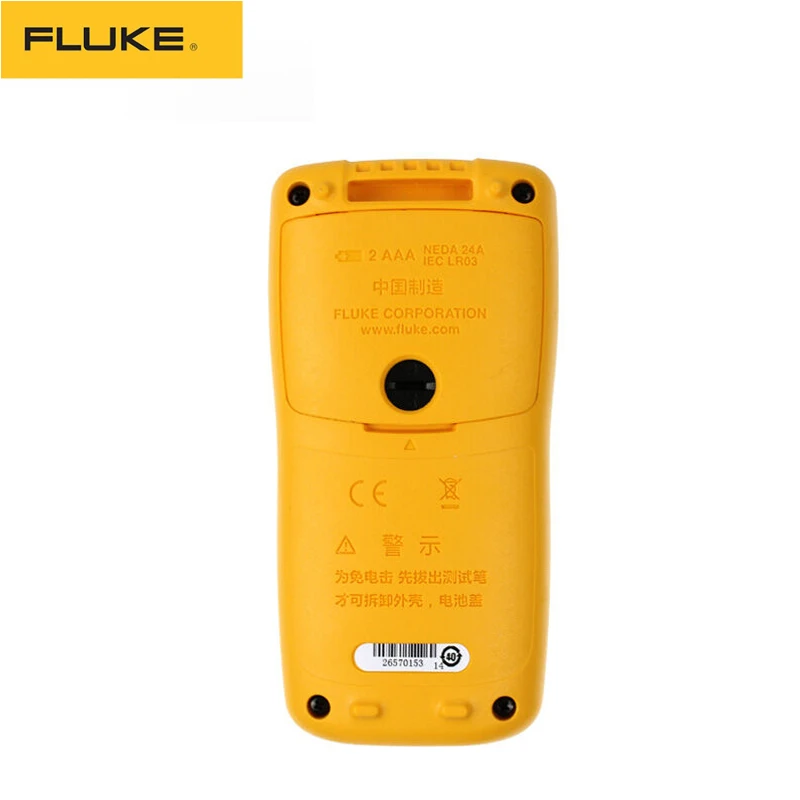 Портативный цифровой мультиметр Fluke 101 тестер с автоматическим выбором диапазона