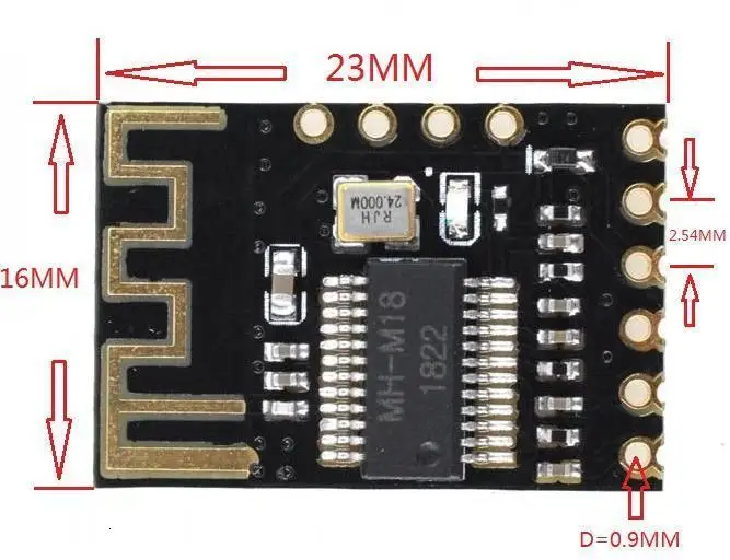 ShengYang MH-MX8 MP3 декодер плата Bluetooth 4,2 аудио модуль Verlustfreie стерео DIY ремонт Lautsprecher Hohe Fidelity HIFI