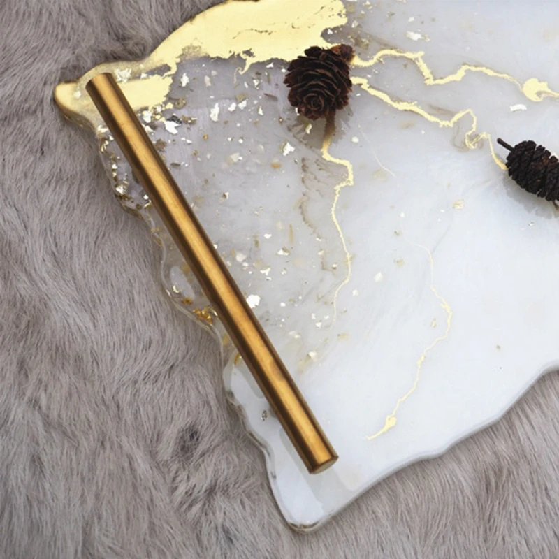 

Diy Crystal Glue Mold Fruit Tray Tea Tray Silicone Resin Glue Set Large Tray Coaster Base Set