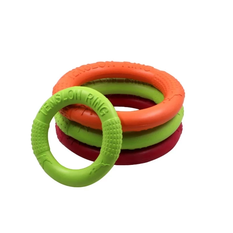 

Pet Pull Ring Dog Training Bite Resistant Floating Toy Puppies Outdoor Interactive Game Play Products Pet Supplies