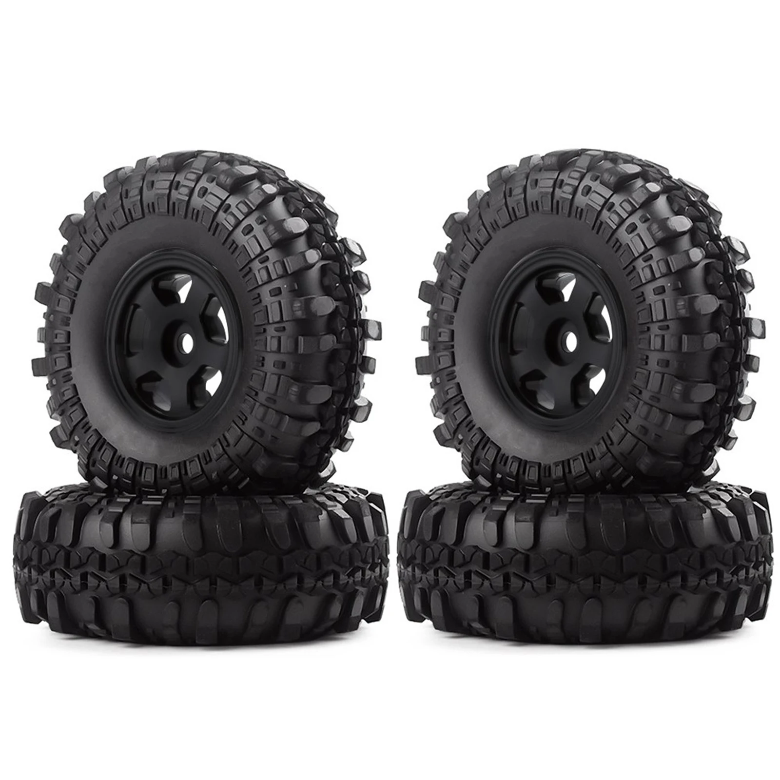 

4 шт. мини обод колеса шинный узел для SCX24 AXI90081 1/24 внедорожных автомобилей модели запасных Запчасти обновления, аксессуары для велосипедов