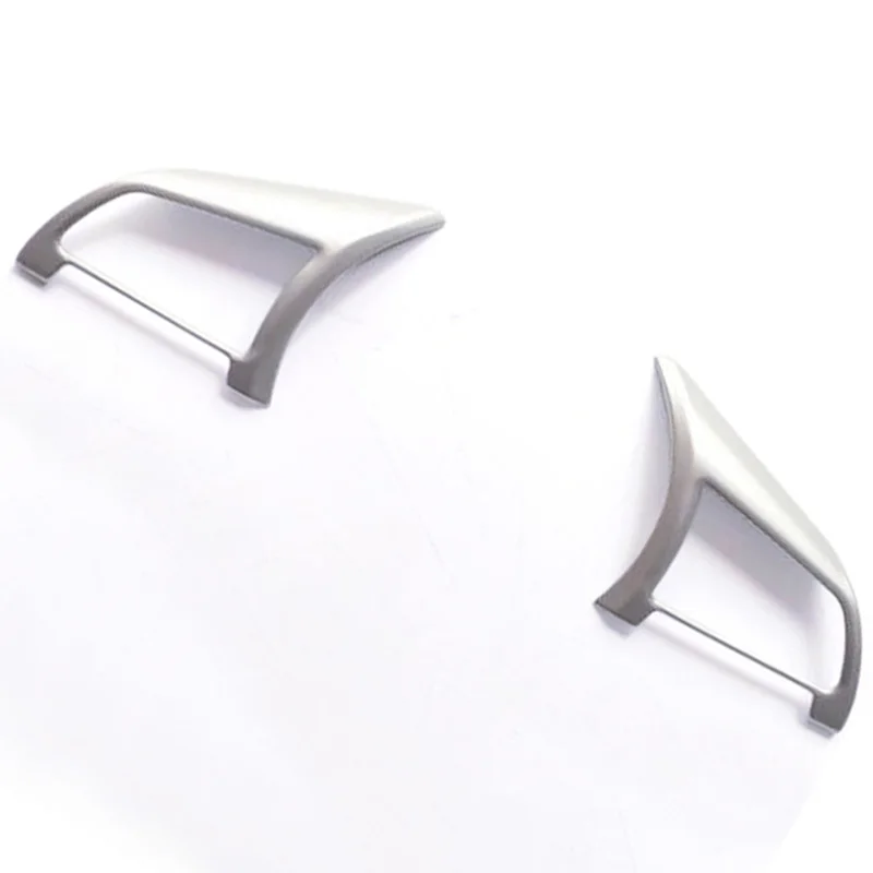 ABS Матовый чехол для кнопки рулевого колеса хромированные автомобильные