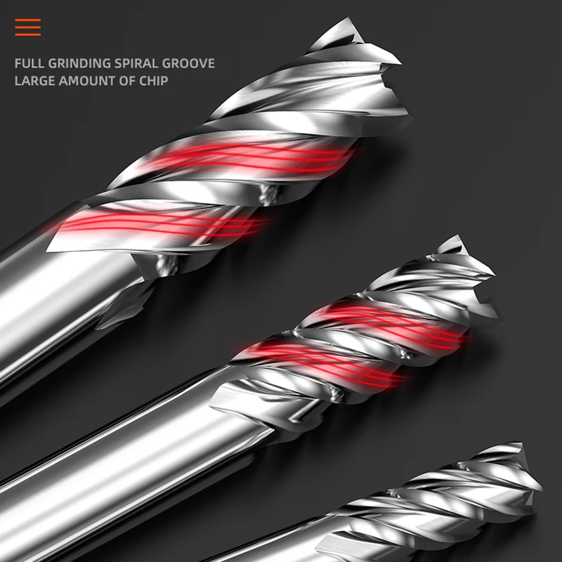 Твердая керамическая Концевая фреза для металла керамики без покрытия - купить