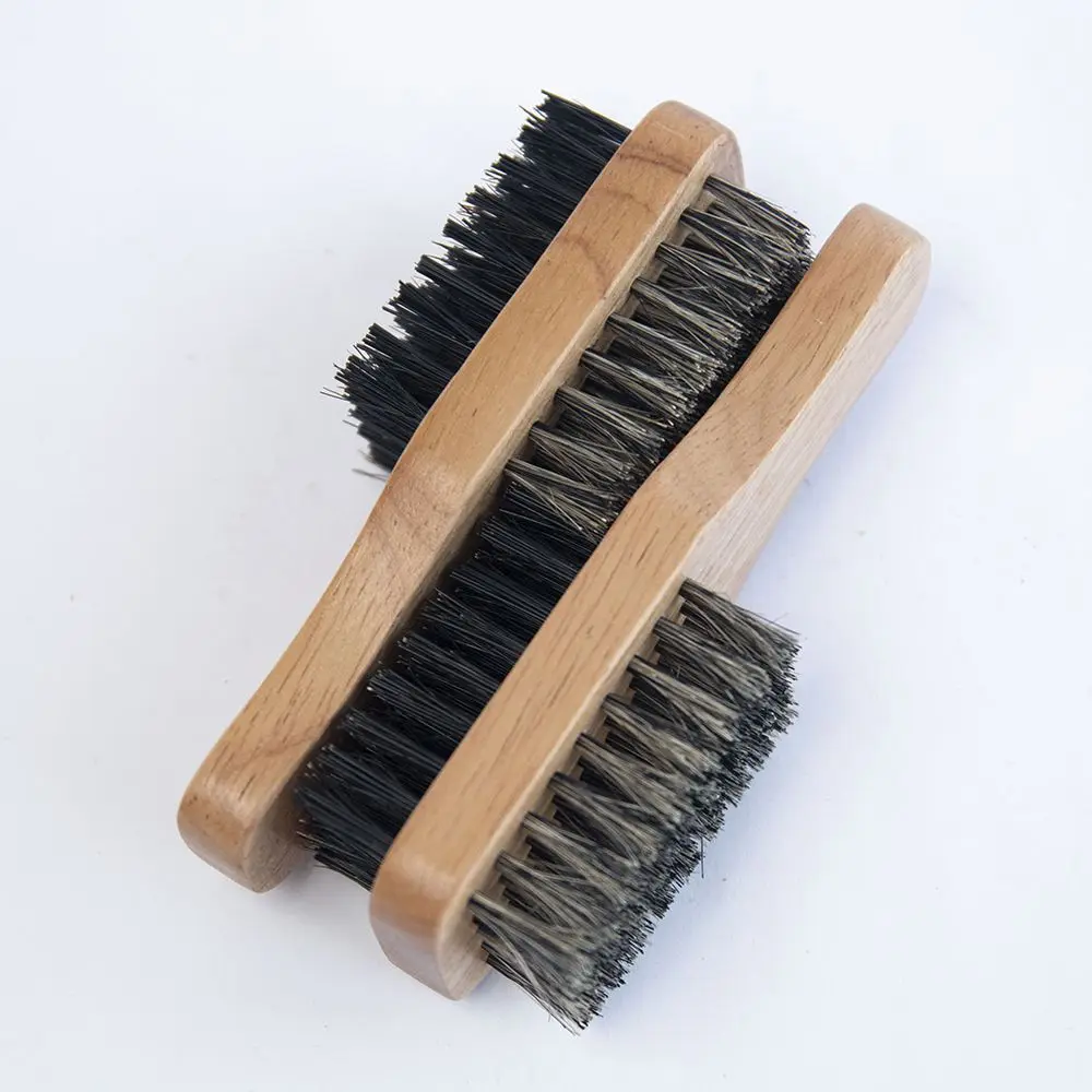 1 шт. натуральная длинная ручка уход за усами для Лица Массажная щетина Мужская