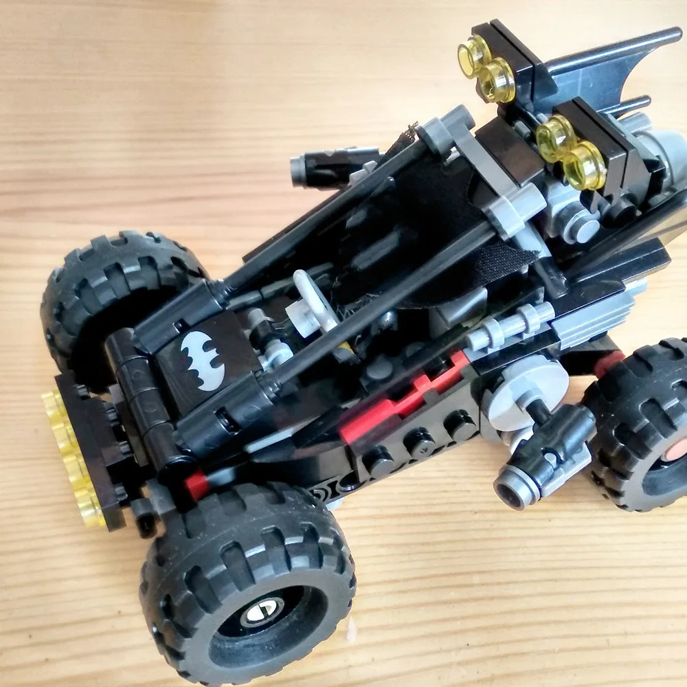 07094 222 шт летучая мышь Дюна Багги Летучая человек кино строительный блок Детский