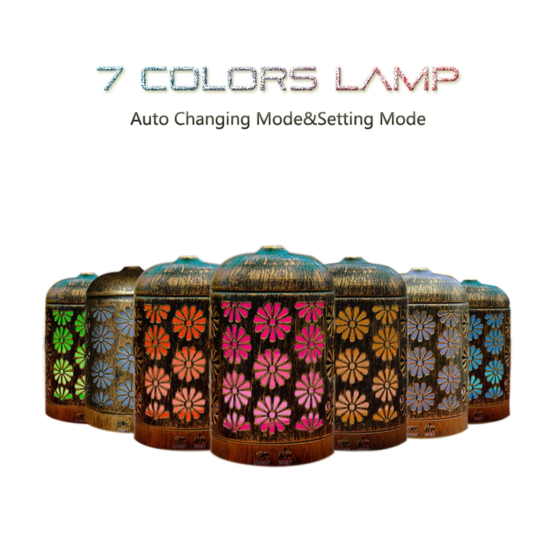 Бронзовый металлический увлажнитель воздуха для ароматерапии 200 мл | Компьютеры