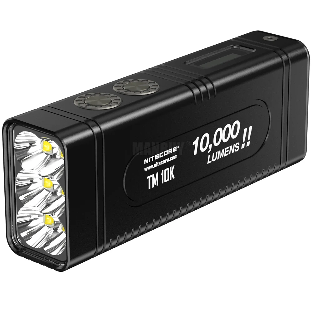2022 Wholesale NITECORE TM10K 10000LM CREE XHP35 HD LED Rechargeable Hight Light Flashlight Built-In Battery Torch FREE SHIPPING | Освещение
