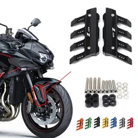 with logo for kawasaki zh2 z h2 motorcycle front fork protector fender slider guard accessories mudguard