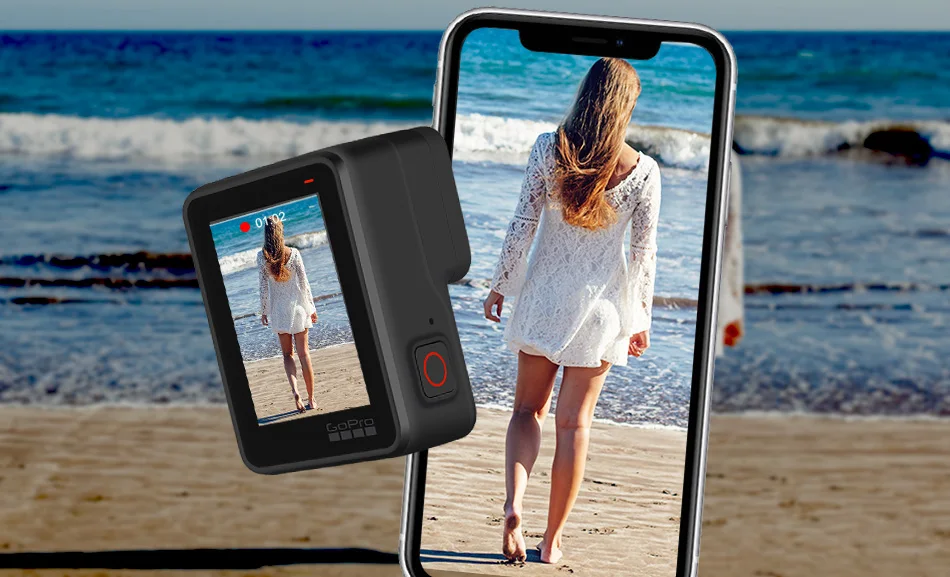 GoPro HERO 7 черная Водонепроницаемая Экшн-камера с сенсорным экраном Спортивная камера Go Pro HERO 7 12 МП стабилизация прямых потоковых фотографий