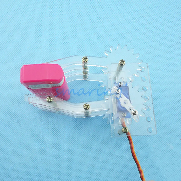 Acrylic Robot Claw Manipulator Arm Robotic Gripper Paw Clamp Part Accessory Smart Car Diy Toy | Игрушки и хобби