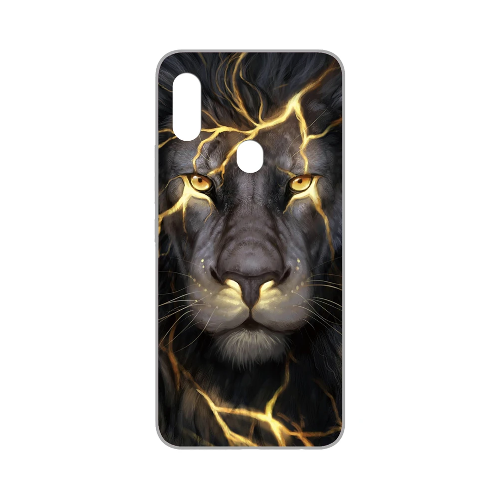 39 Силиконовый чехол GUCOON для UMIDIGI F1 UMI F1 Play 6,3 дюйма, Мягкий защитный чехол для телефона из ТПУ, чехол-бампер с изображением волка - Цвет: 39