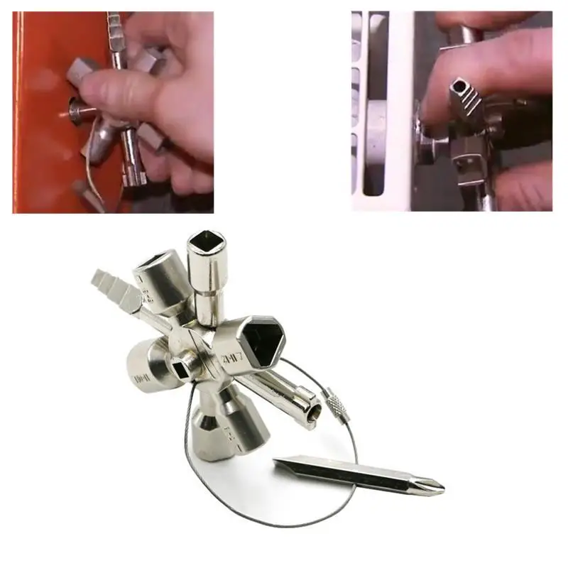 

Multi-Function Electric Control Cabinet Inside 10 In 1 Cross Key Electric Control Cabinet Inside Triangle Wrench