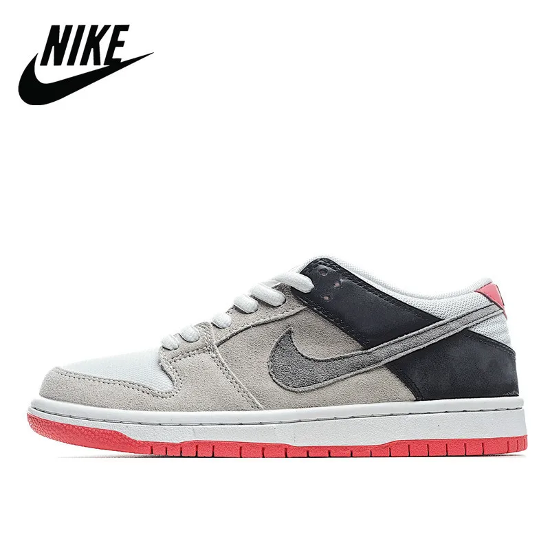 Nike Dunk SB Low Pro ISO gray suede sports skate shoes men's and women's size 36-45 CD2563-004 | Skateboarding Shoes