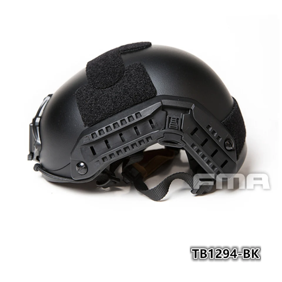 BK Тактический FMA Skirmish Caiman баллистический шлем морской шлем толстый и тяжелый вариант - Цвет: BK