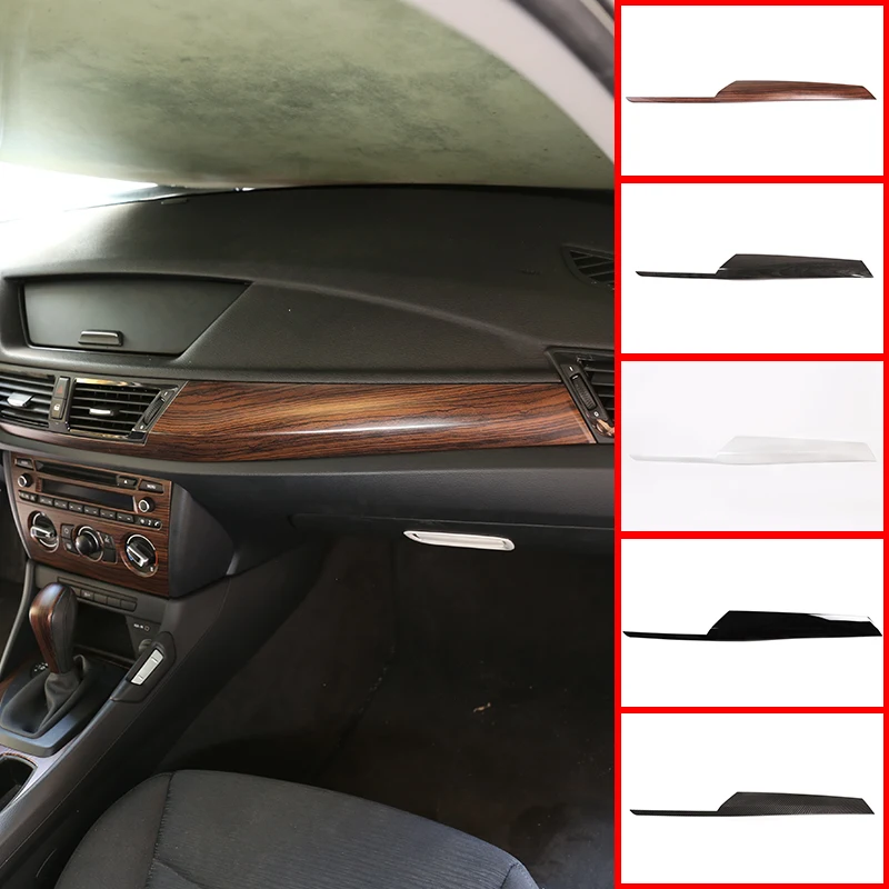 

Для BMW X1 E84 2011 2012 2013 2014 2015 5 цветов ABS центральная консоль декоративная панель отделка аксессуары для интерьера левый руль