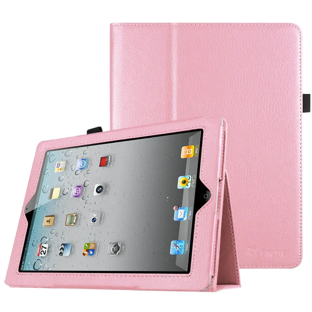 Тонкий складной Смарт Чехол из искусственной кожи в стиле ретро для Ipad 2 3 4 9 7 A1395
