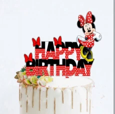 Украшение для торта Минни Микки Маус | Дом и сад