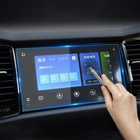 for skoda kodiaq karoq 2017 2018 2019 2020 car tempered glass film navigation screen protector film lcd sticker accessories