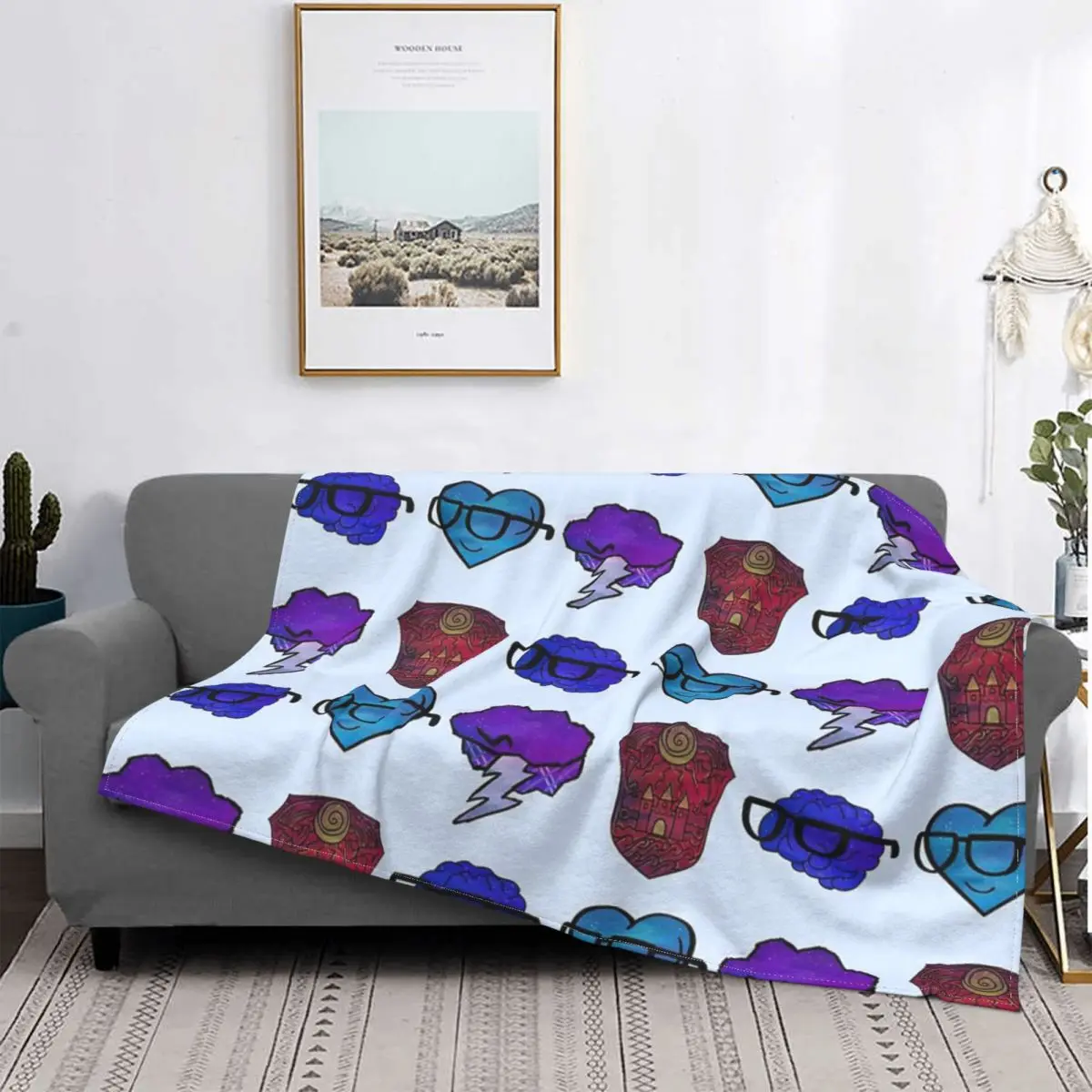 

Одеяло с изображением галактических знаков по бокам, покрывало для кровати, пледы, муслиновые пледы в клетку, пледы и чехлы