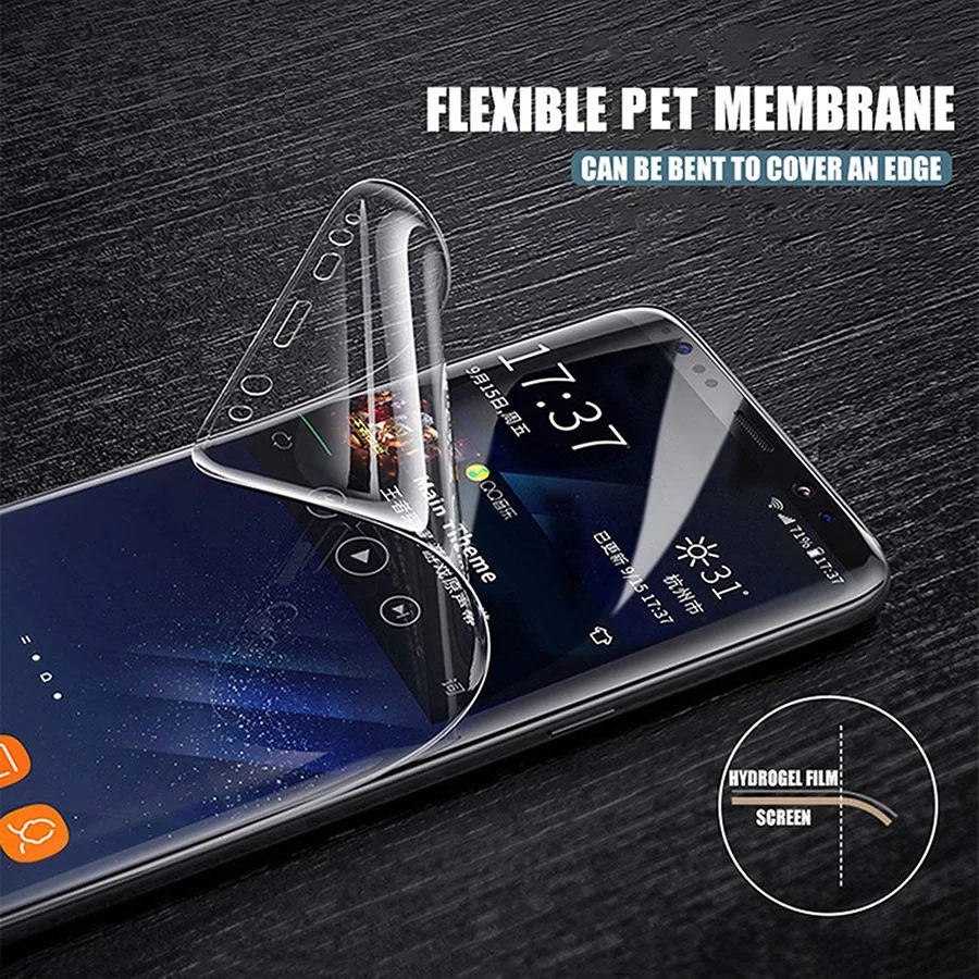 20d tpu hydrogel film for motorola moto one vision phone protective film screen protector for moto z2 z3 z4 play g7 g6 g5s plus free global shipping