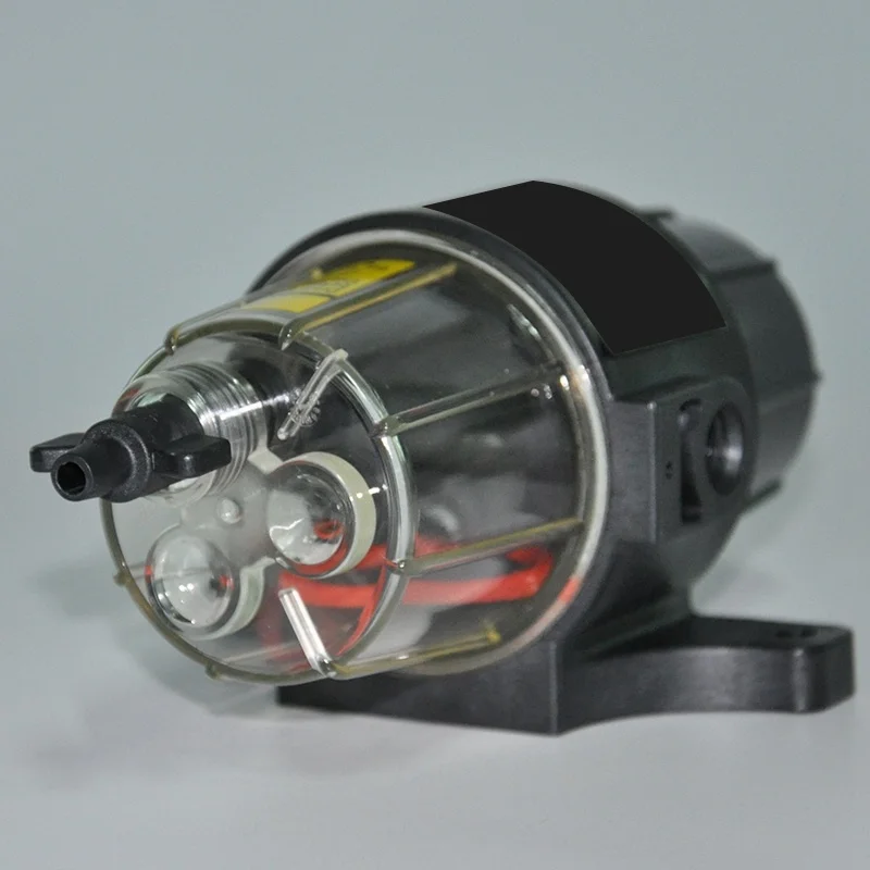 

UF-10K Yacht Boat Gasoline Engine Fuel Filter Water Separator Assembly - Clear Bowl All Outboard Motors Fuel Tank