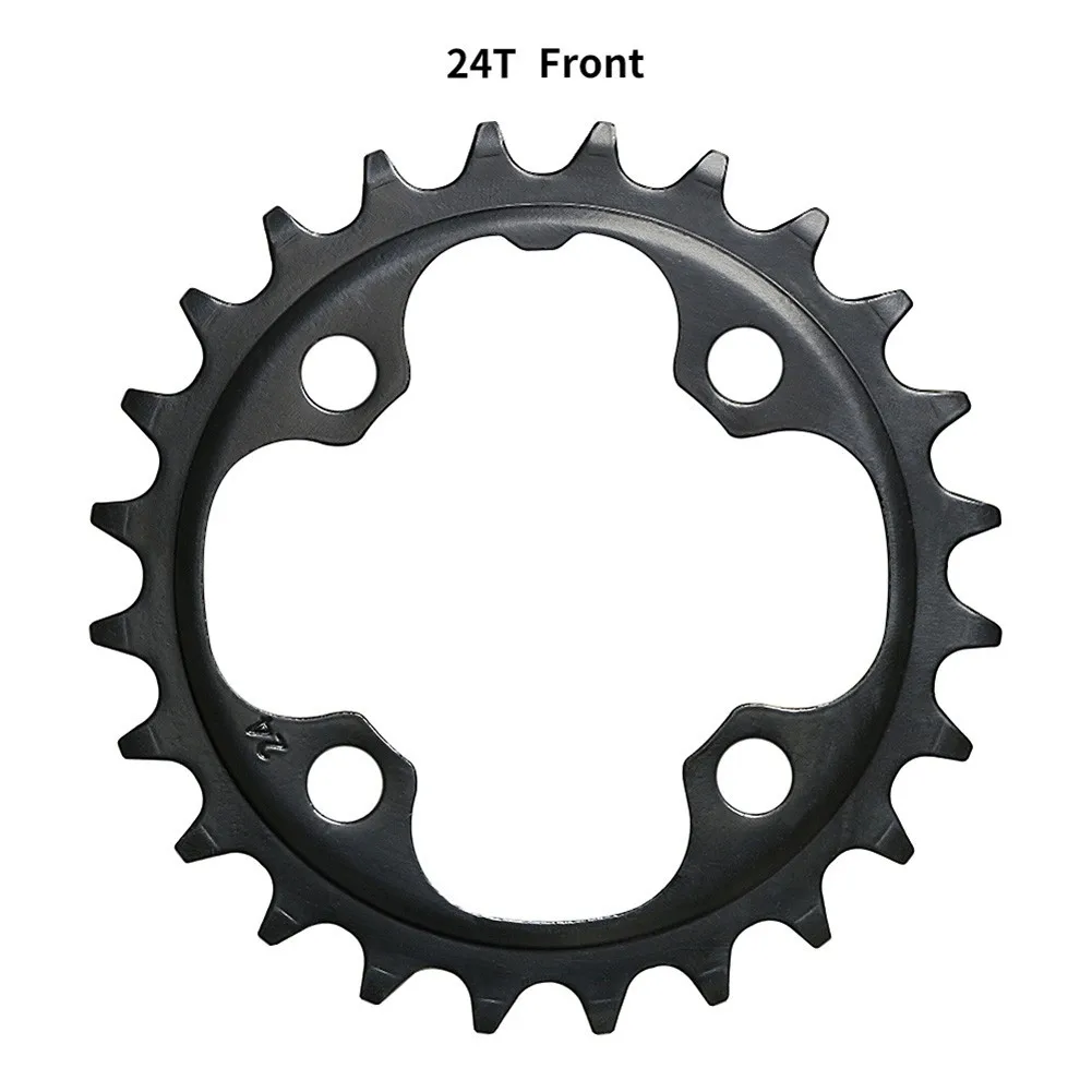 

22T/24T Chainring Carbon Steel 104BCD Narrow Wide Bike MTB Chainring Single Tooth Chain Ring Bike Repair Tools