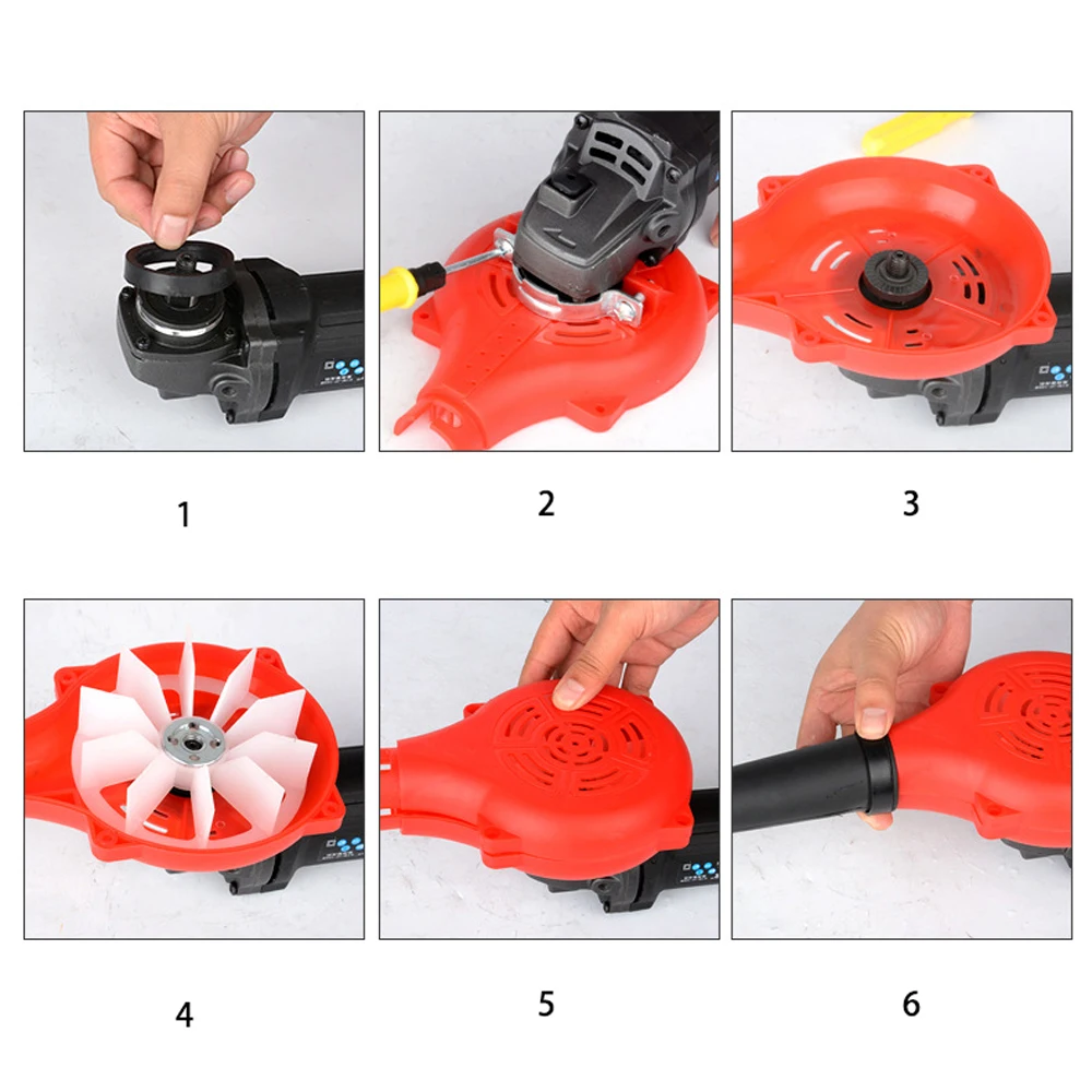 Угловая шлифовальная машина модифицированный фен двойного назначения