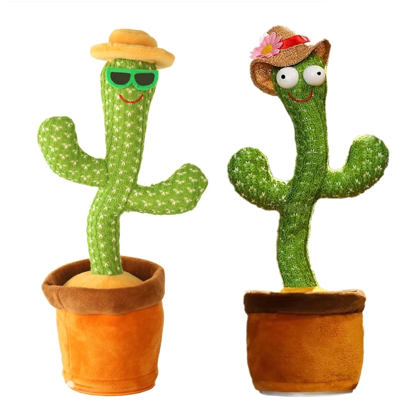 

Dancing Cactus Electronic Cactus Toy, Electronic Vibration Dancing Cactus