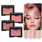 KIMUSE запеченные для щек лица минеральные пигментные Румяна Пудра Brozer Cosmestics профессиональная палитра румян Контурные тени