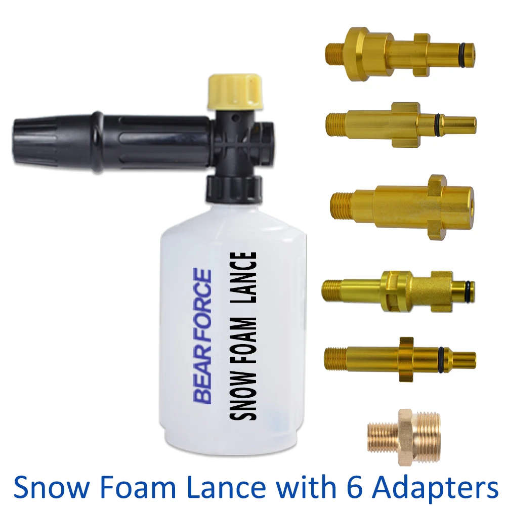 Пеногенератор для мойки под давлением Karcher Interskol Elitech Huter Makita Lavor Bosche Nilfisk Stihle