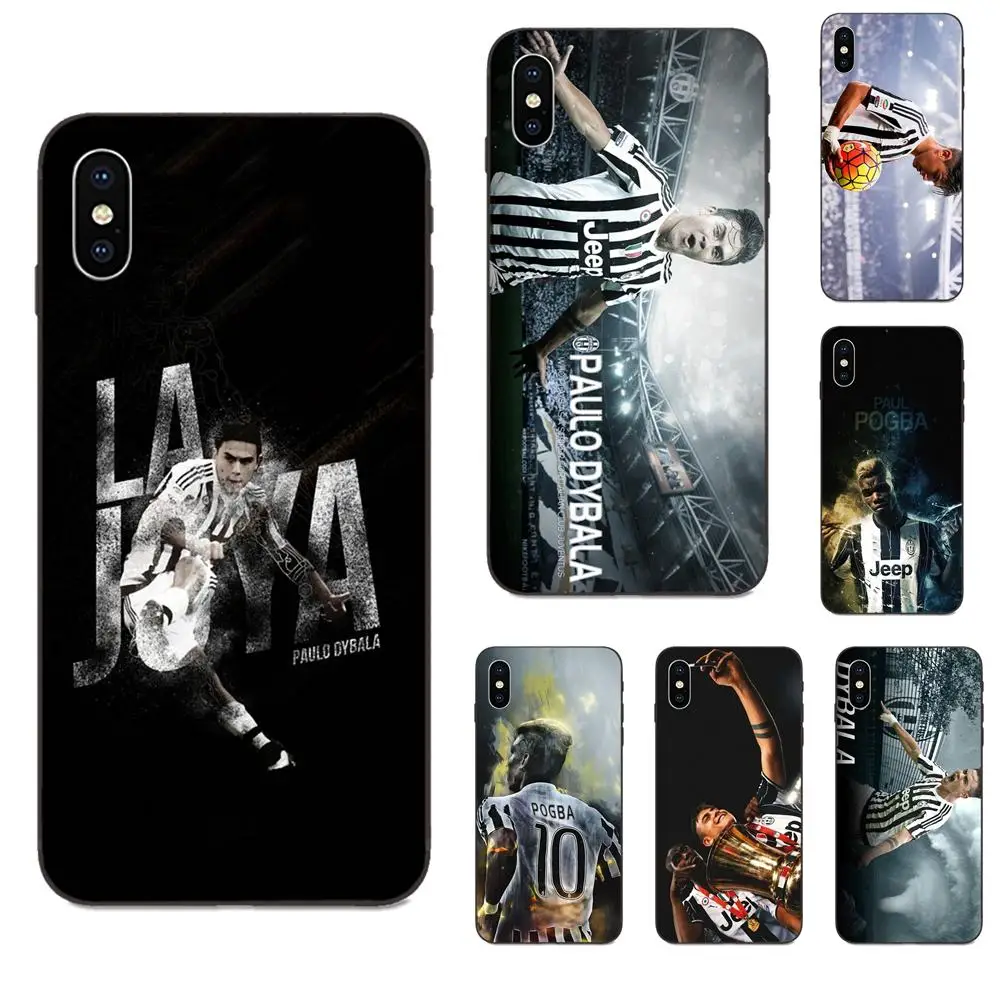 Изображение Paul Pogba Дибала для Galaxy A3 A5 A6 A6s A7 A8 A9 A10 A20E A30 A40 A50 A60 A70 A80 A90 плюс чехол из термопластичного полиуретана