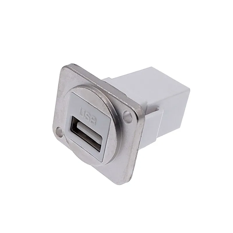 Простая USB розетка монтажный интерфейс вокруг установки самоблокирующегося