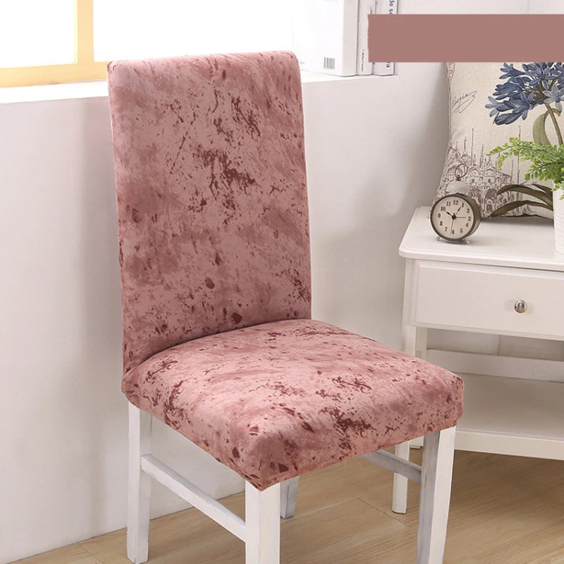 Эластичные чехлы из спандекса Защитные для обеденных стульев эластичные Чехлы