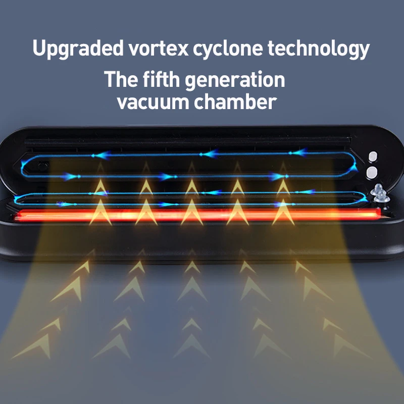 Вакуумный упаковщик для пищевых продуктов 110 В 220 В|Вакуумные упаковщики| |