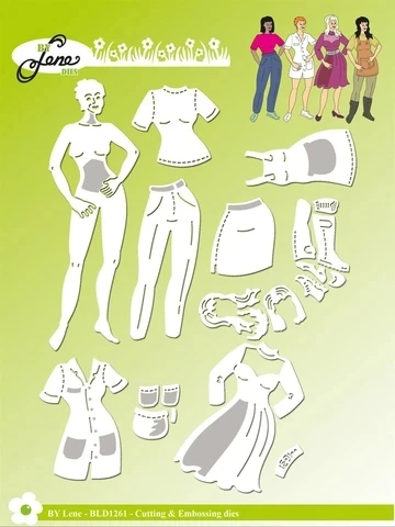 2020 металлические Вырубные штампы дамские вырезанные для скрапбукинга бумаги