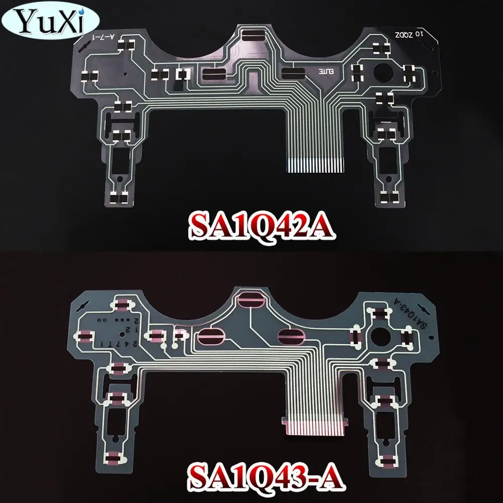 

YuXi Circuit Board PCB Ribbon for Sony for PS2 Controller Conductive Film Keypad flex Cable SA1Q42A SA1Q43-A
